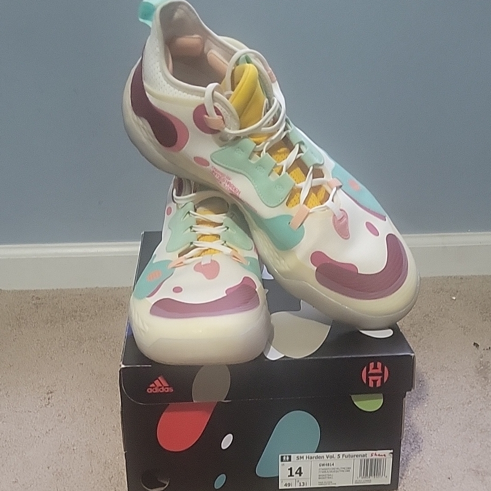 Adidas Harden Vol. 5 Multicolor Men's Shoes